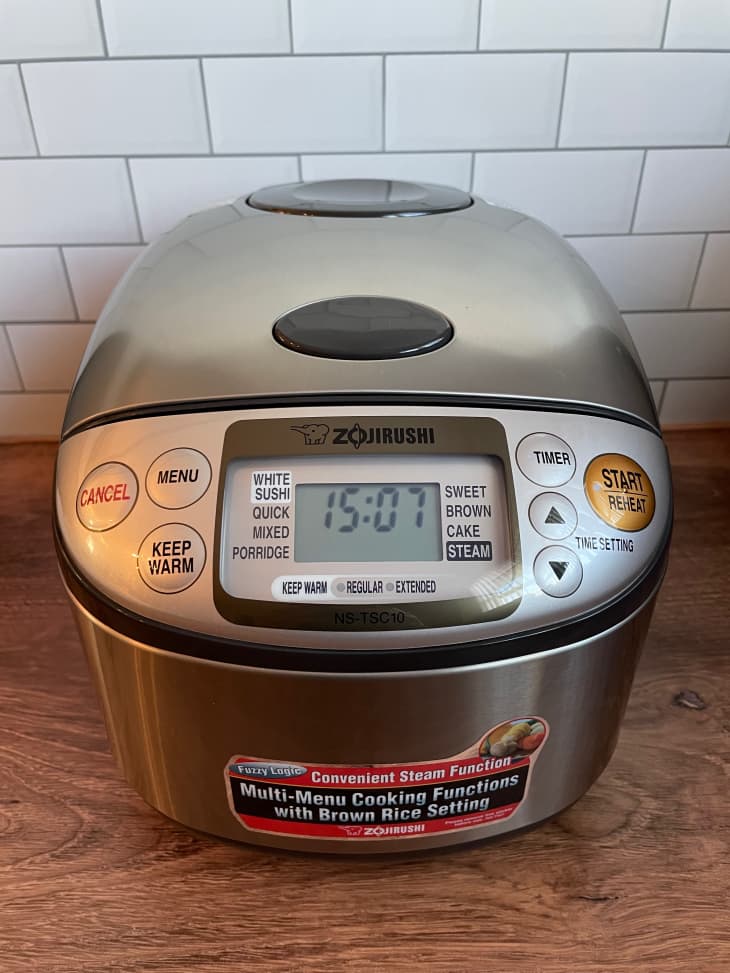 Zojirushi 5.5Cup Rice Cooker Review 2022 The Kitchn