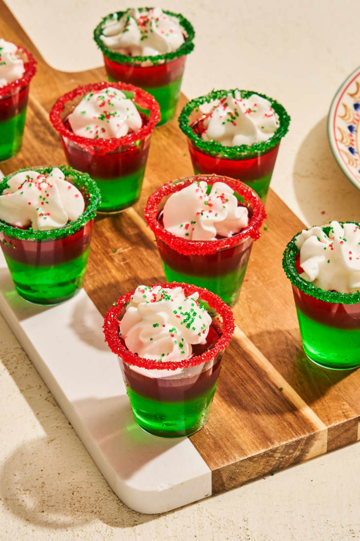 Christmas Jello Shots 