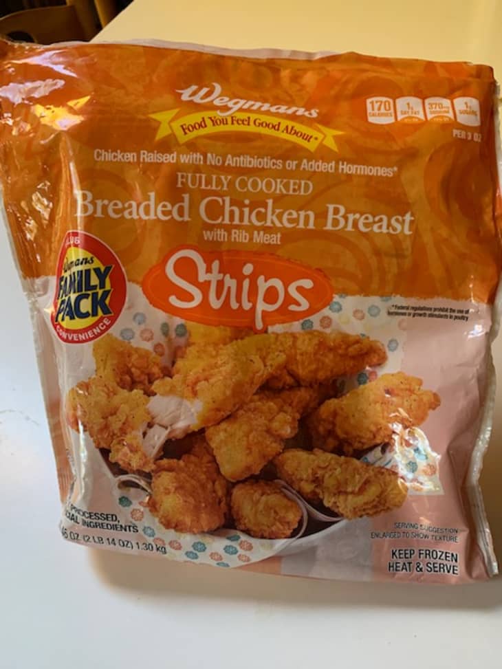 Wegmans Fully Cooked Breaded Chicken Breast Strips Review The Kitchn