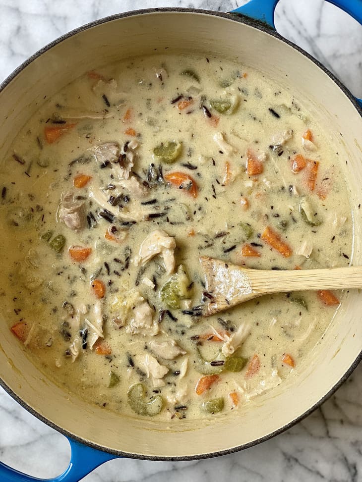 Chicken and Wild Rice Soup Recipe | The Kitchn