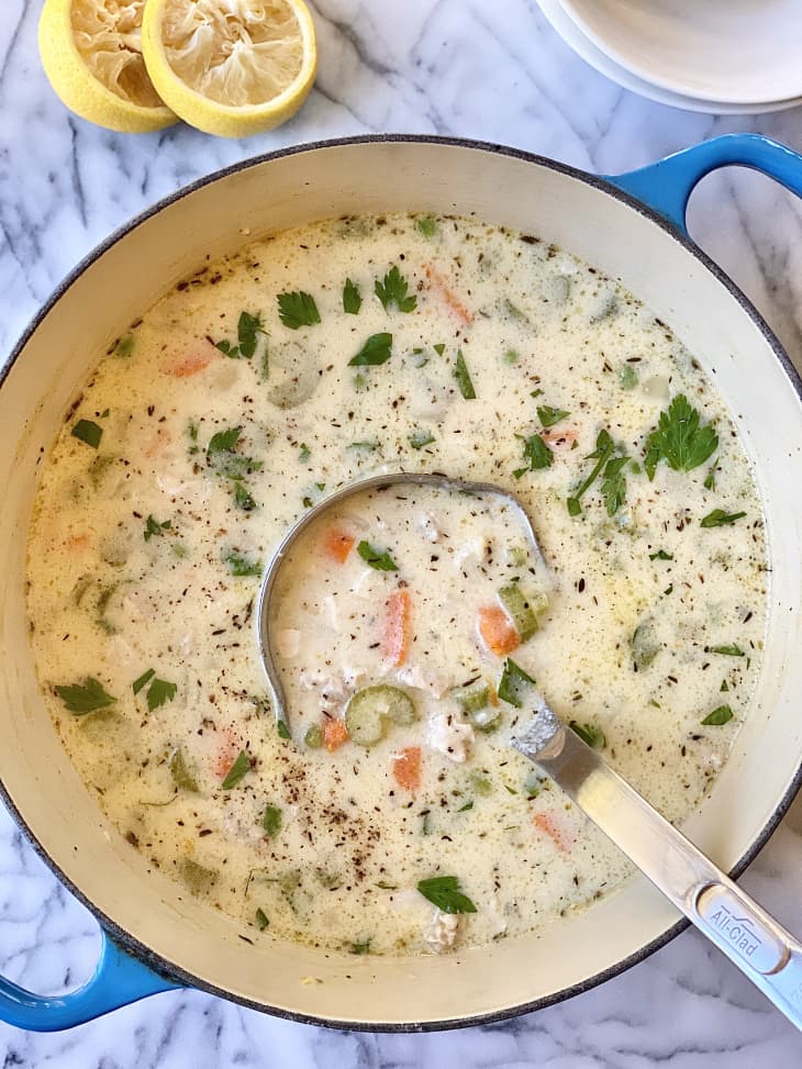 Creamy Chicken Soup Recipe The Kitchn