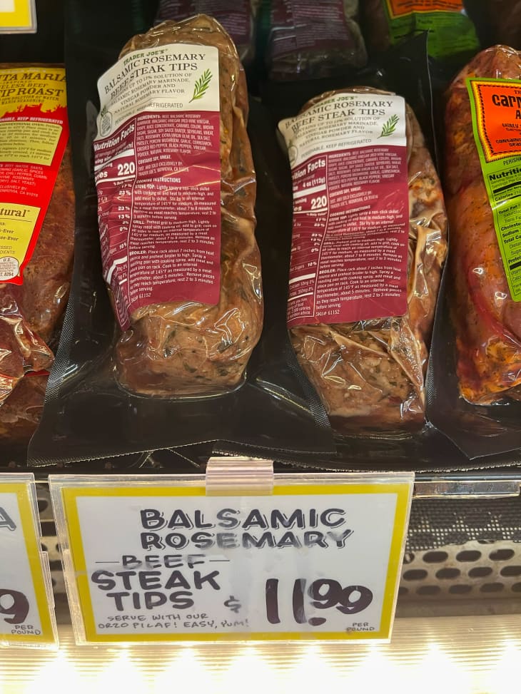 Trader joe's marinated meats cheap