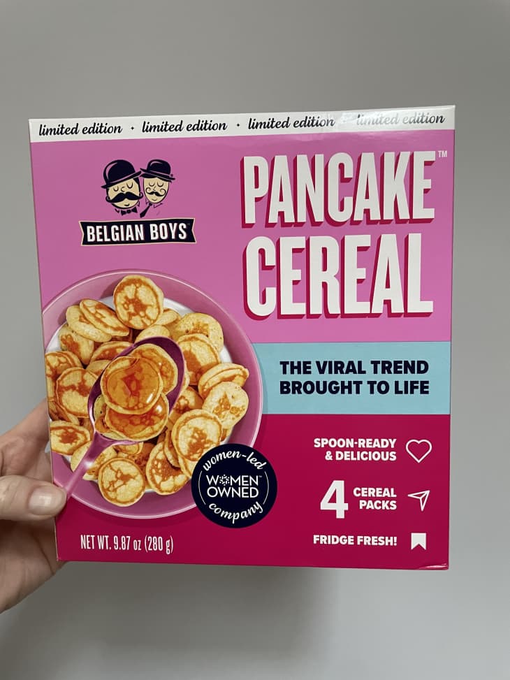 Belgian Boys Pancake Cereal Review The Kitchn
