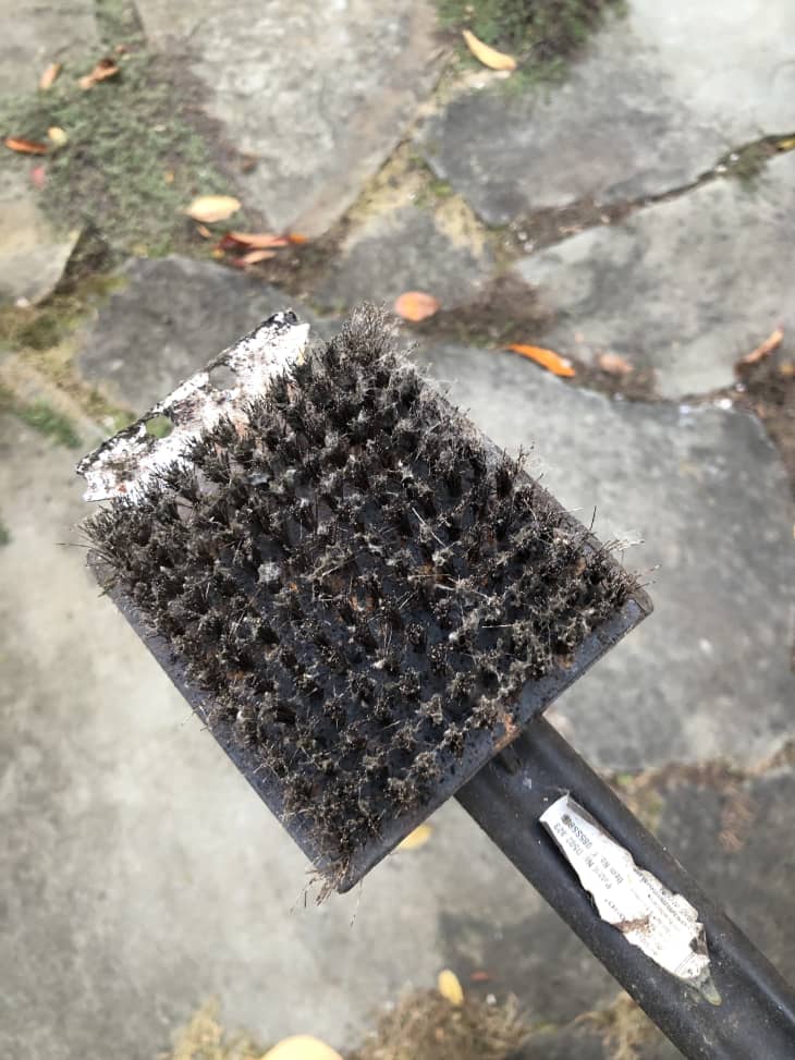 The Quick, Easy Way I Remove Gunk and Grime from a Grill Brush The Kitchn
