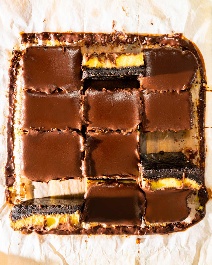 These Chocolate Lemon Bars Are the Perfect Depiction of Spring The Kitchn