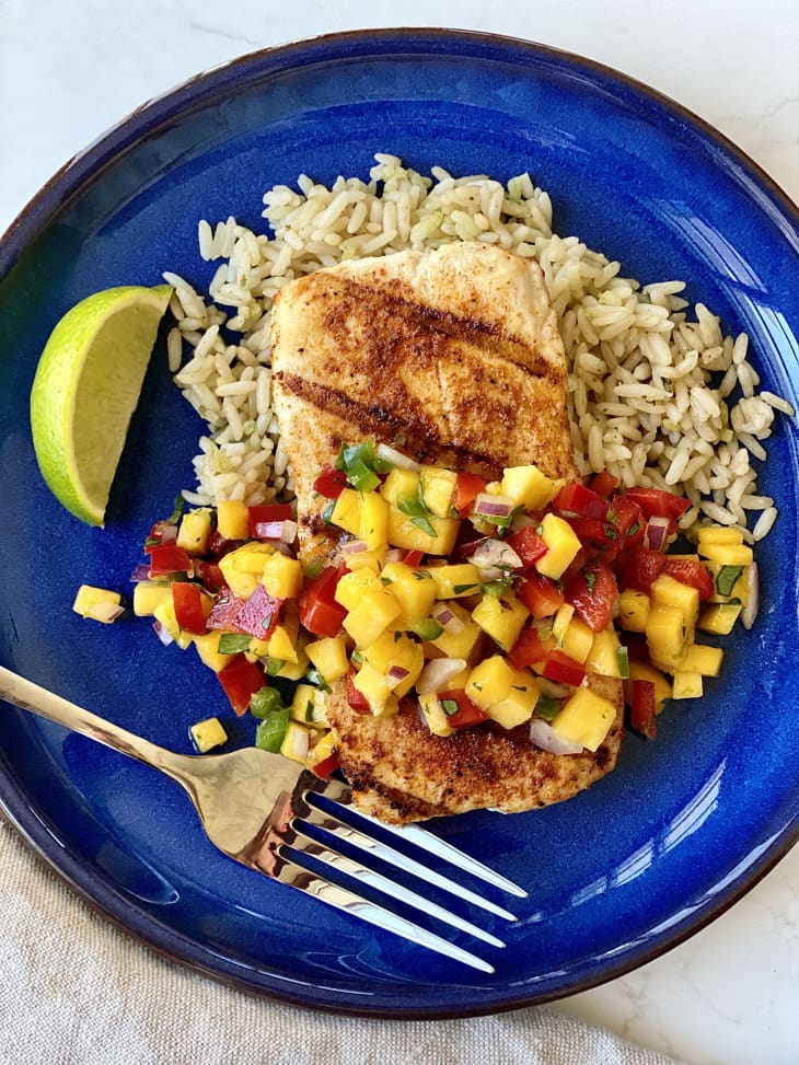 Grilled Mahi Mahi Recipe (with Mango Salsa) Kitchn