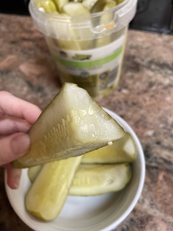 Aldi Park Street Deli Kosher Dill Pickle Spears Review The Kitchn