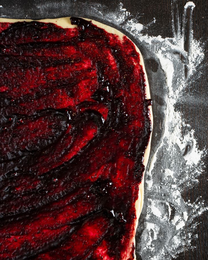 Jumbo Blueberry Cinnamon Roll Muffins Are the Perfect Spring Recipe