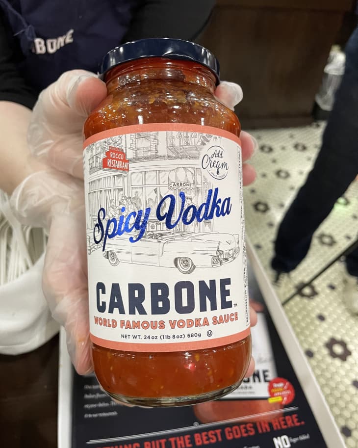 Carbone Spicy Vodka Sauce Review The Kitchn