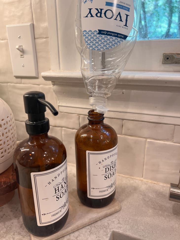 The Last Thing to Do With An Empty Bottle of Dish Soap The Kitchn
