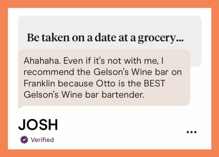 Why I Take All My First Dates to the Grocery Store The Kitchn