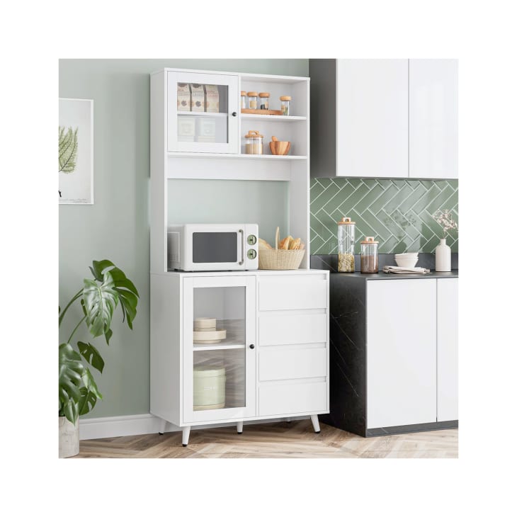 10 Best Kitchen Hutches 2024 Buffets, Wine Racks, The Kitchn