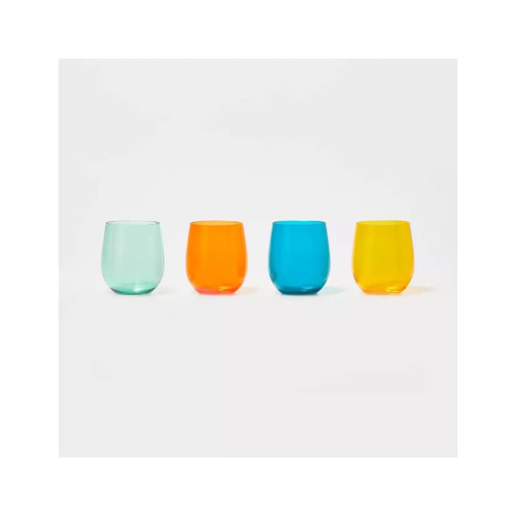 Aldi’s 4 Colorful Stemless Cup Set Is Flying Off Shelves Apartment