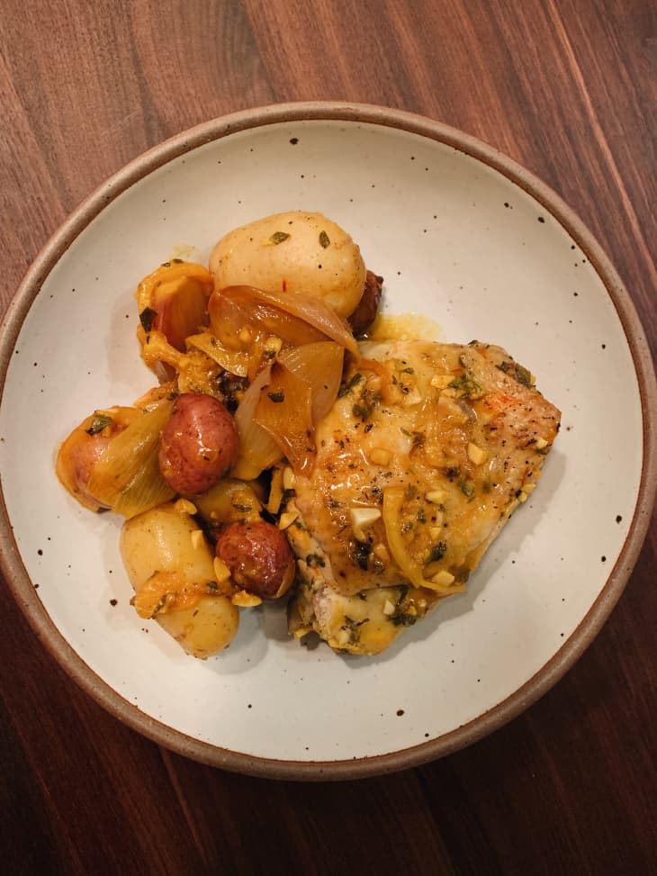 A Review of Ottolenghi's Roasted Chicken with Jerusalem Artichoke and