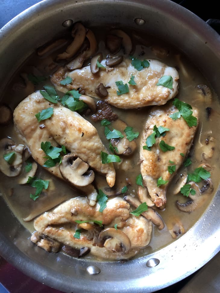 I Tried Emeril Lagasse's Chicken Marsala Recipe The Kitchn