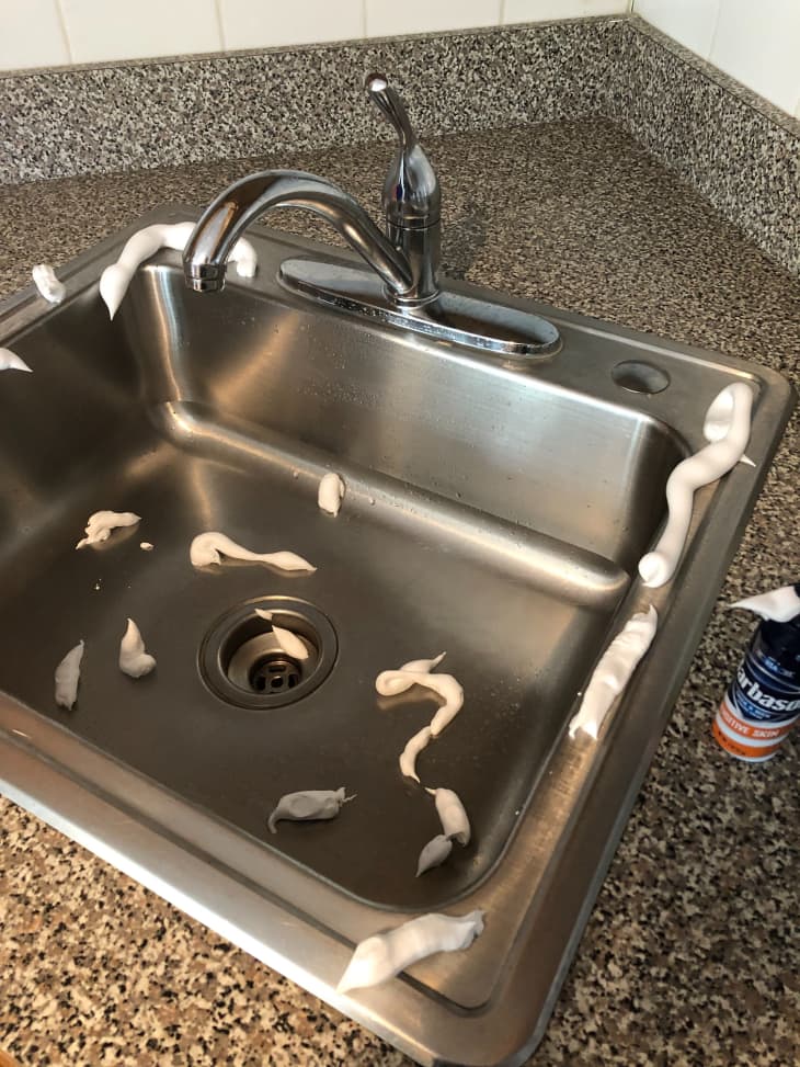Stainless Steel Shaving Cream Cleaning Hack Review The Kitchn