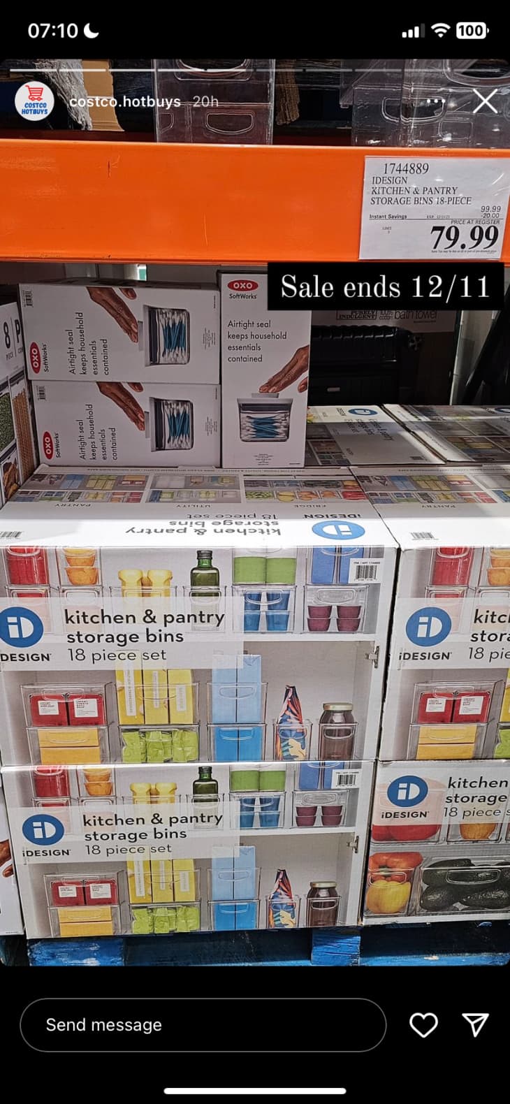 Grab Costco's 18Piece Kitchen & Pantry Organizer Set ASAP Apartment