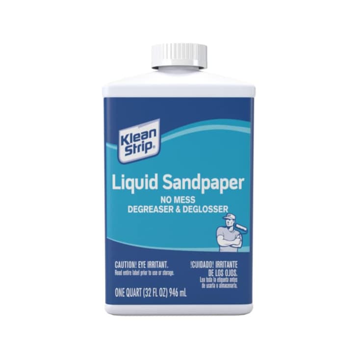 Liquid sandpaper on sale cabinets