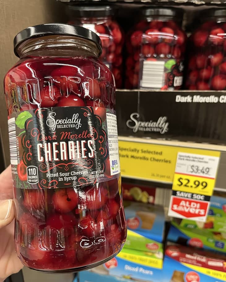 Aldi Specially Selected Dark Morello Cherries Review The Kitchn