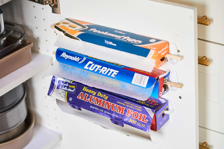 Food shop wrap storage