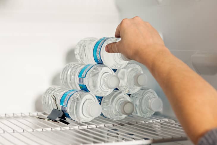 Fridge Hack for Organizing Cans and Bottles | The Kitchn