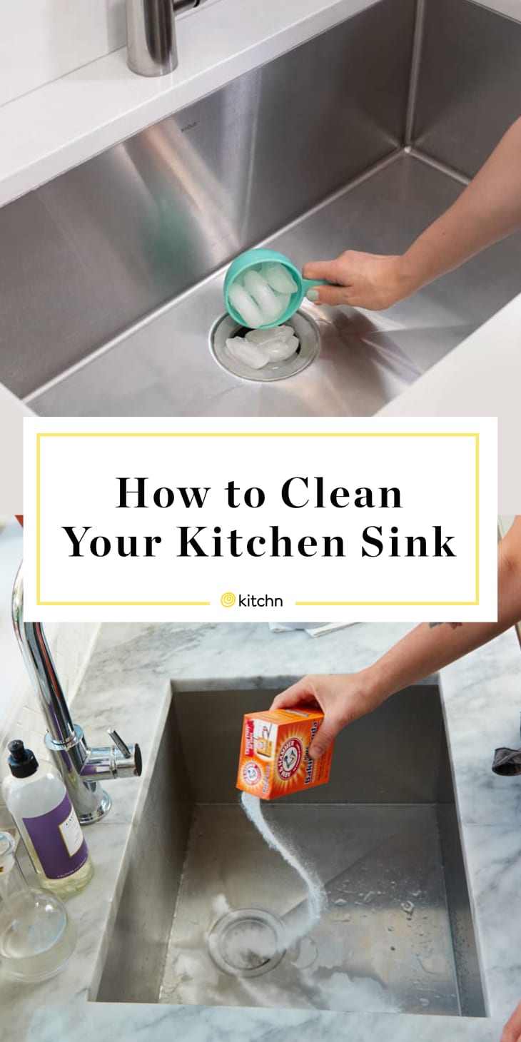 How to Clean A Sink, Drain, Faucet and Garbage Disposal Kitchn
