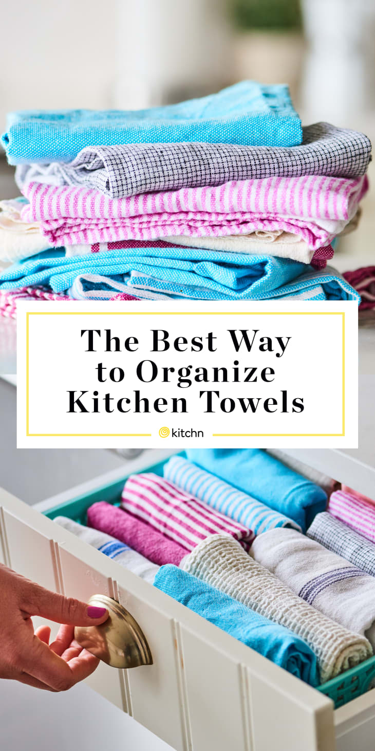 The Best Way to Store Kitchen Towels Kitchn