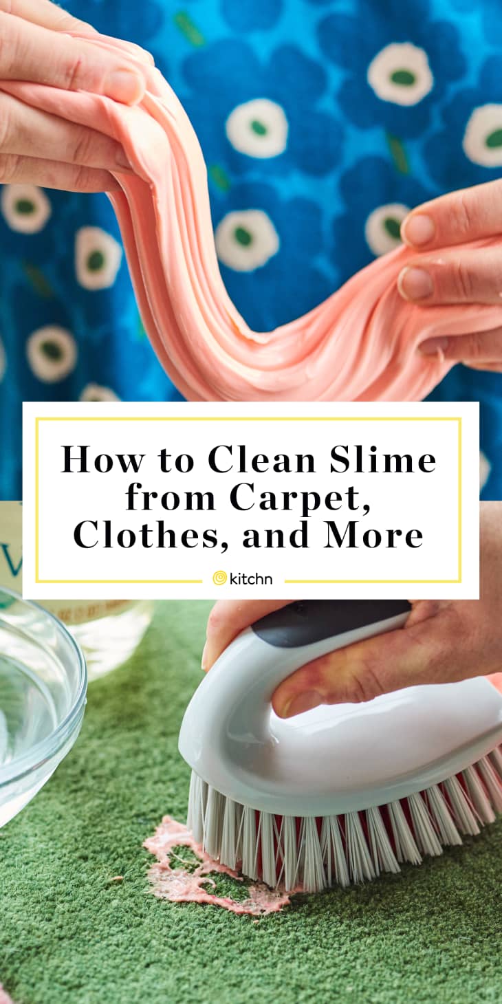 The Best Ways to Clean Slime from Your Carpet, Sofa, Clothes, and More