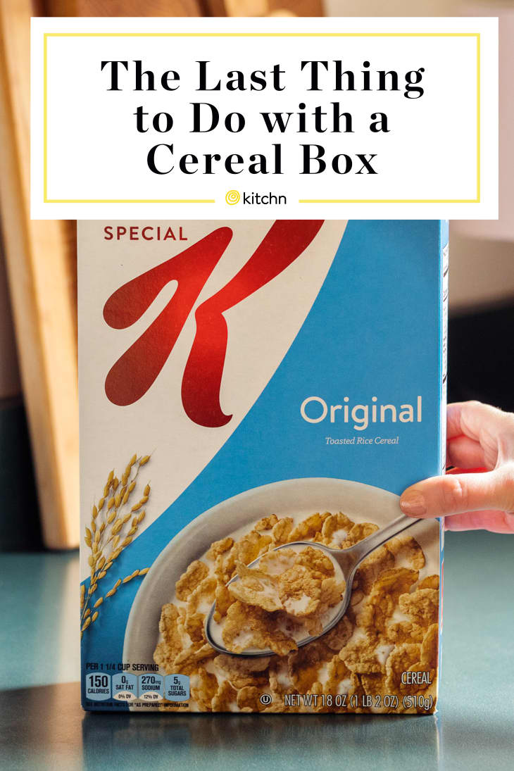 Use an Empty Cereal Box as a Drawer Divider The Kitchn