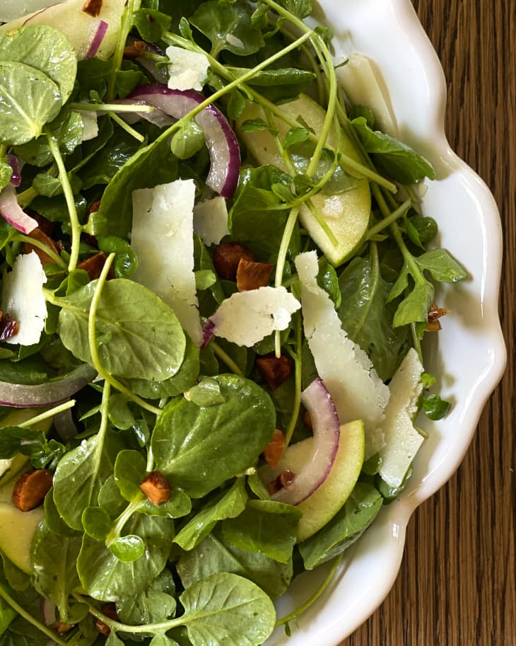 Watercress Salad Recipe (Simple Side with Apples and Homemade ...