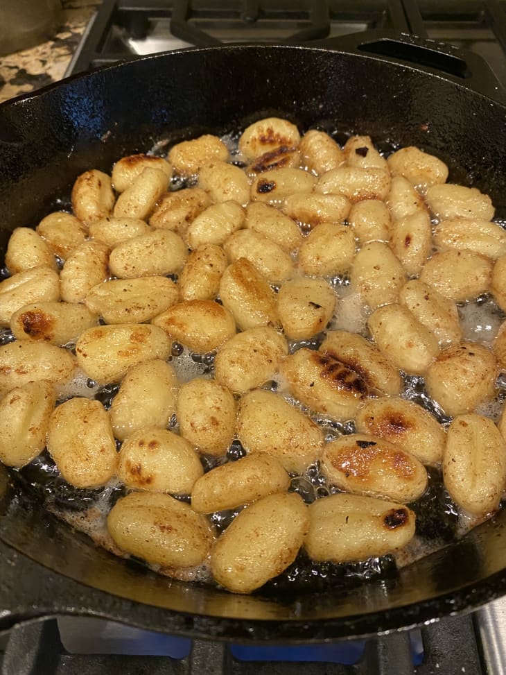 Crisp Gnocchi with Brussels Sprouts Brown Butter New York Times