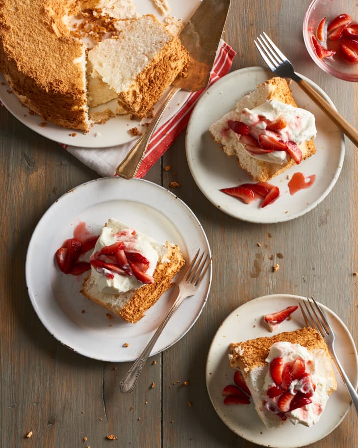 Easy Angel Food Cake Recipe The Kitchn
