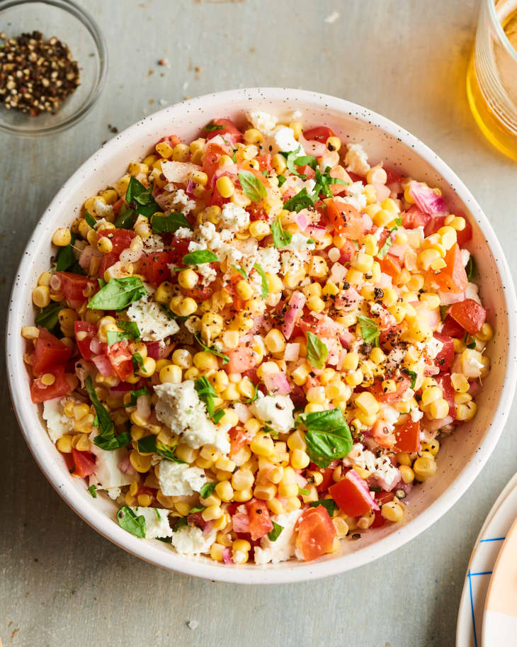 Creamy Corn Salad - Chelsea’s Messy Apron | The Kitchn