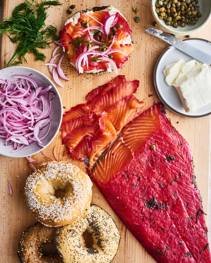BeetCured Salmon Kitchn