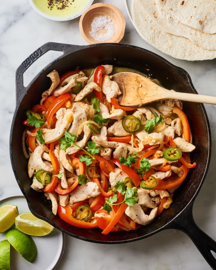 Quick Chicken Fajitas The Kitchn