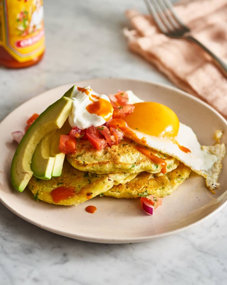 Savory Jalapeño, Lime, and Avocado Pancakes Kitchn