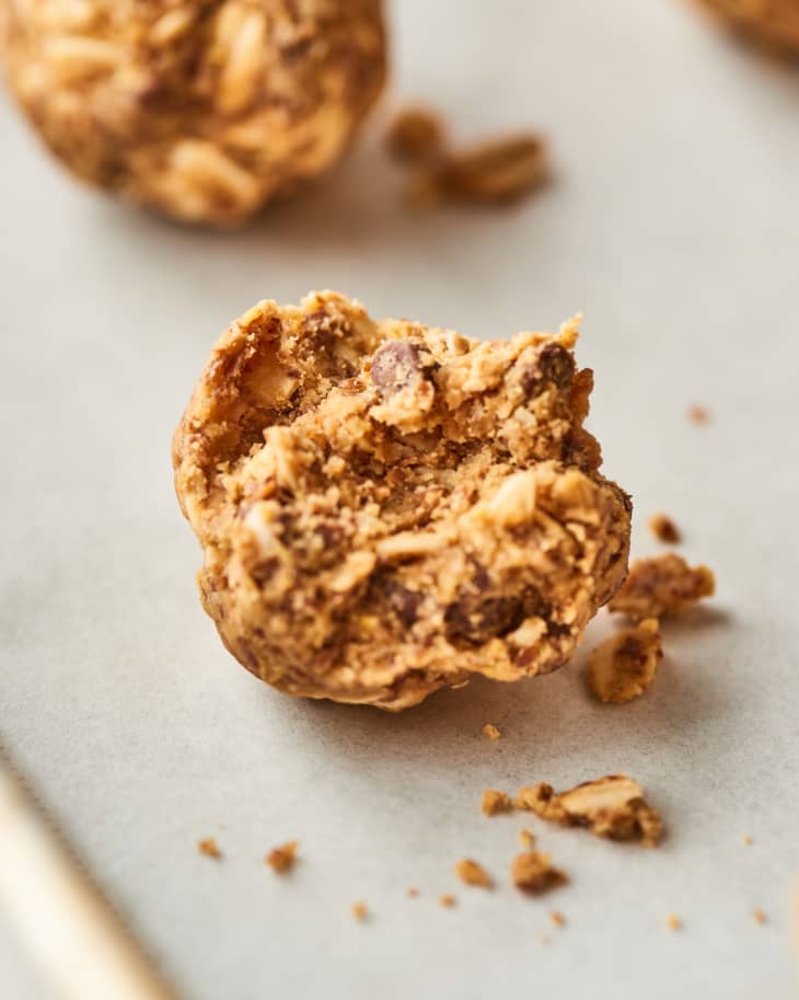 Easy NoBake Protein Balls The Kitchn