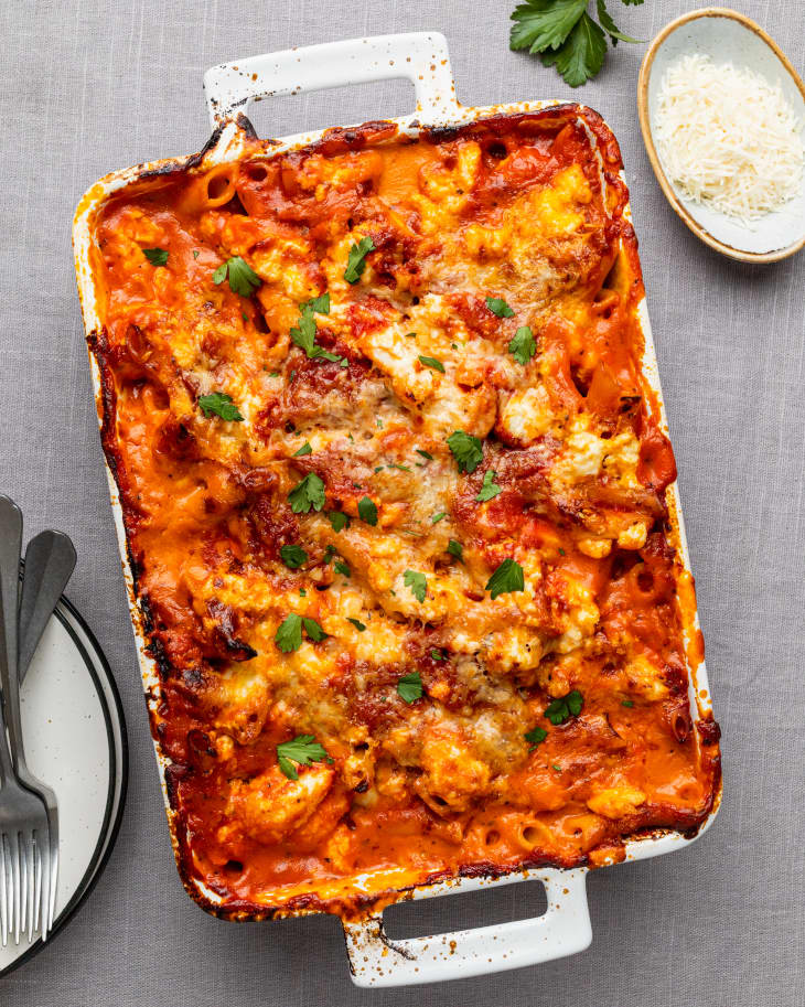 5Ingredient NoBoil Baked Ziti Kitchn