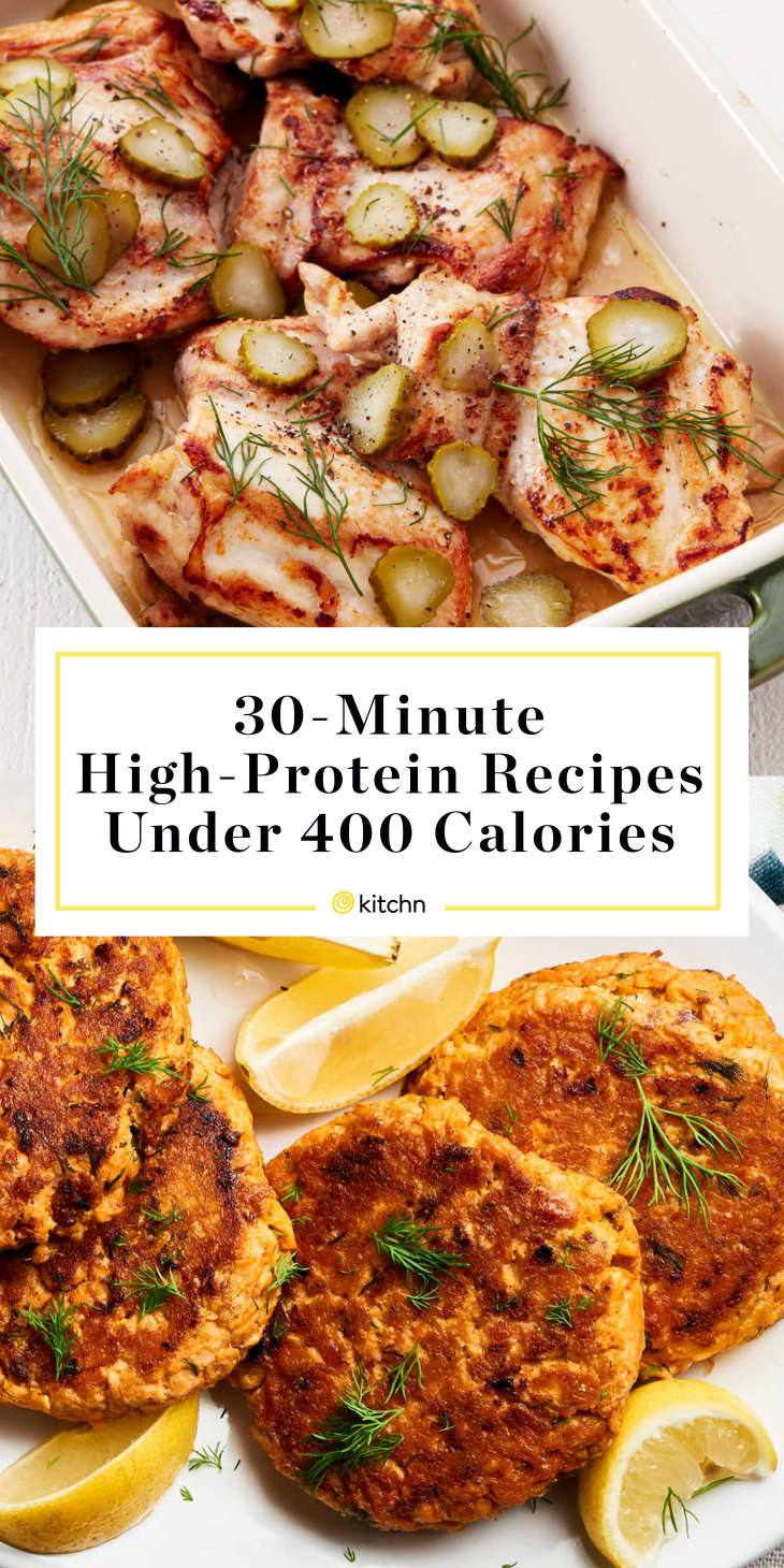 30Minute HighProtein Dinner Recipes Under 400 Calories Kitchn