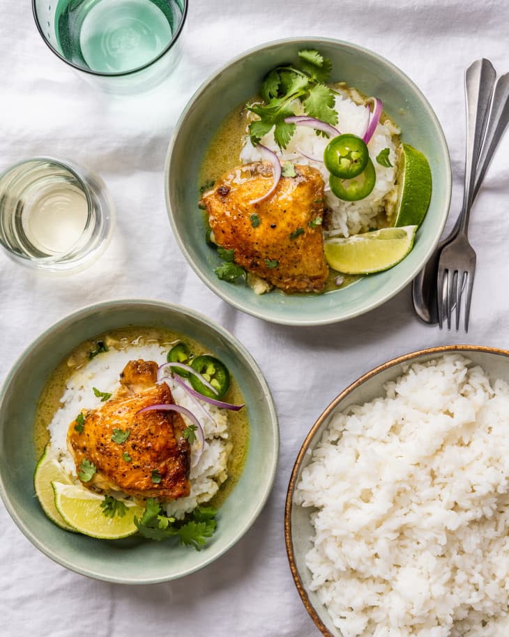 OnePan Coconut MilkBraised Chicken Recipe The Kitchn