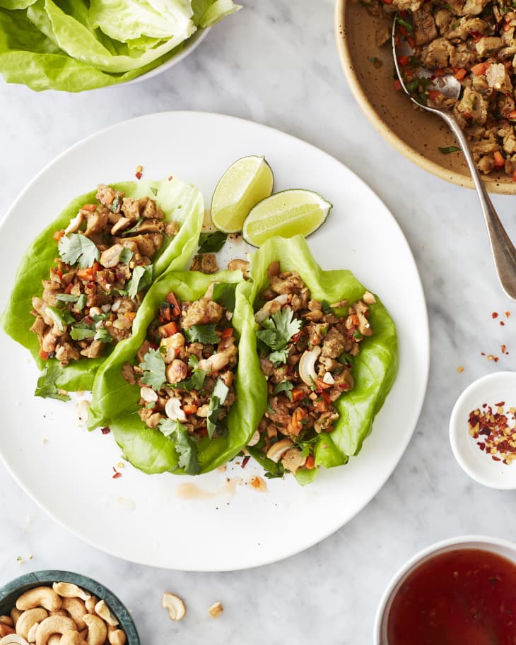 Chili Lime Seitan Lettuce Wraps Kitchn