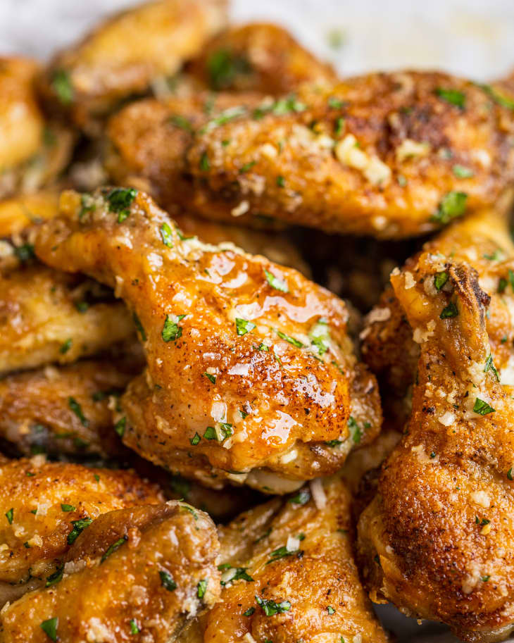 Garlic Parmesan Wings Recipe (Super Crispy) The Kitchn