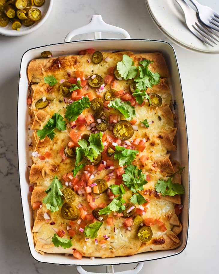 Sour Cream Chicken Enchiladas The Kitchn