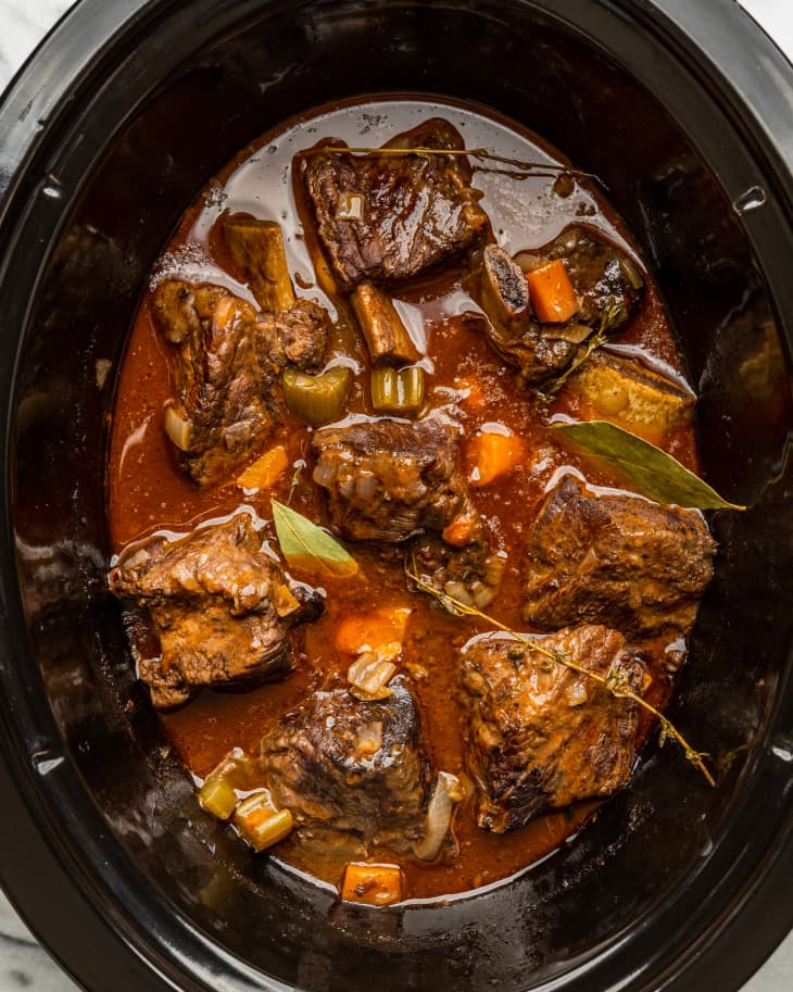 Red WineBraised Short Ribs Recipe (SlowCooker Style) The Kitchn