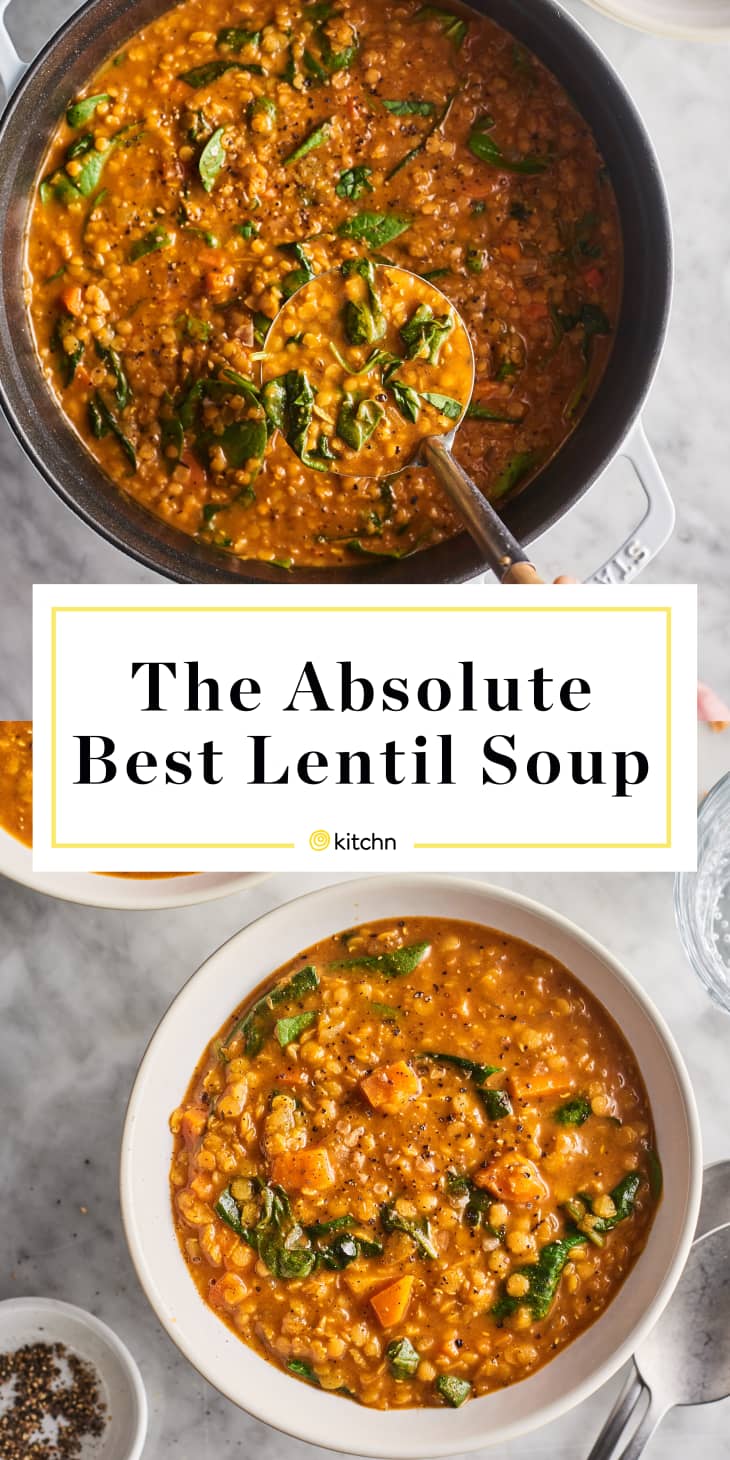 The Absolute Best Lentil Soup Recipe | Kitchn