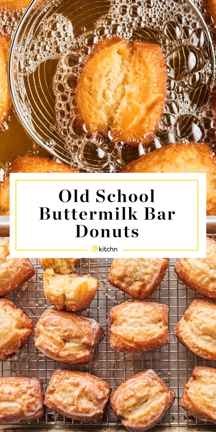 OldFashioned Buttermilk Bar Donuts Recipe Kitchn