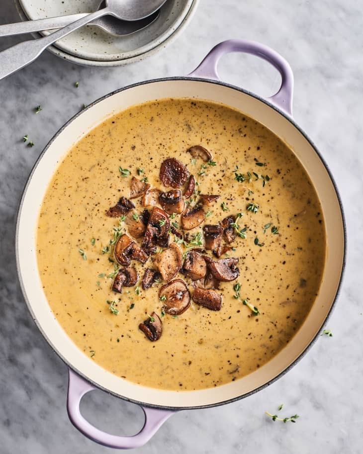 Creamy, Satisfying Mushroom Soup | The Kitchn