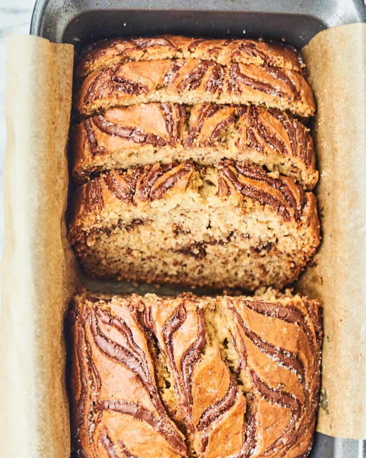 Nutella Swirl Banana Bread Recipe Kitchn