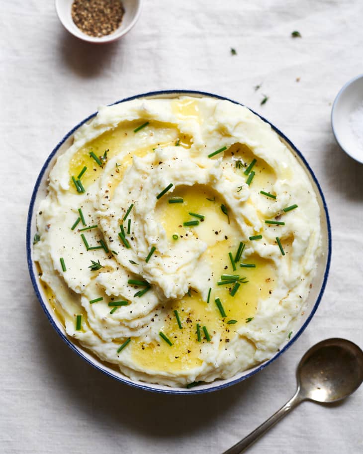 Cream Cheese Mashed Potatoes Kitchn 