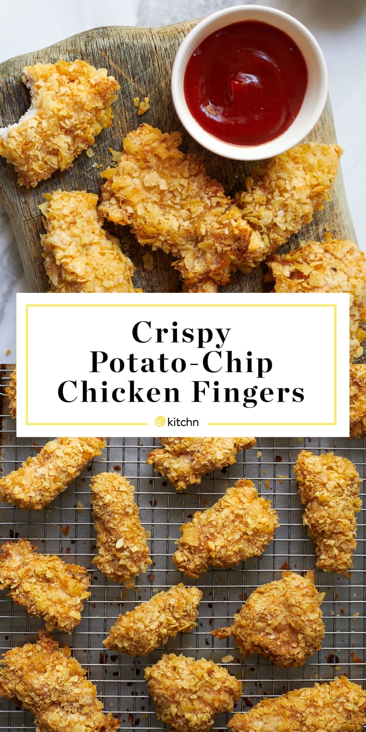 Potato Chip Chicken Tenders Recipe | Kitchn